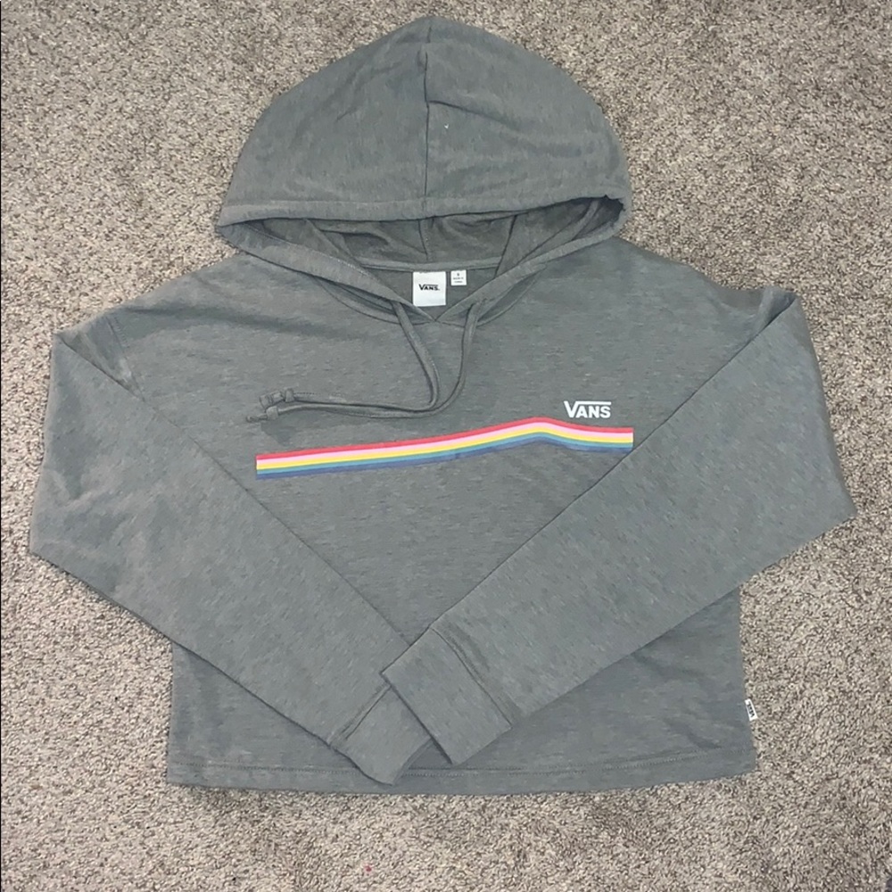 Vans cropped hoodie